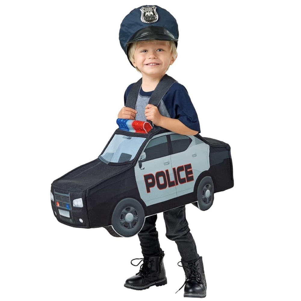 Seasons Toddler Police Car Costume for Child